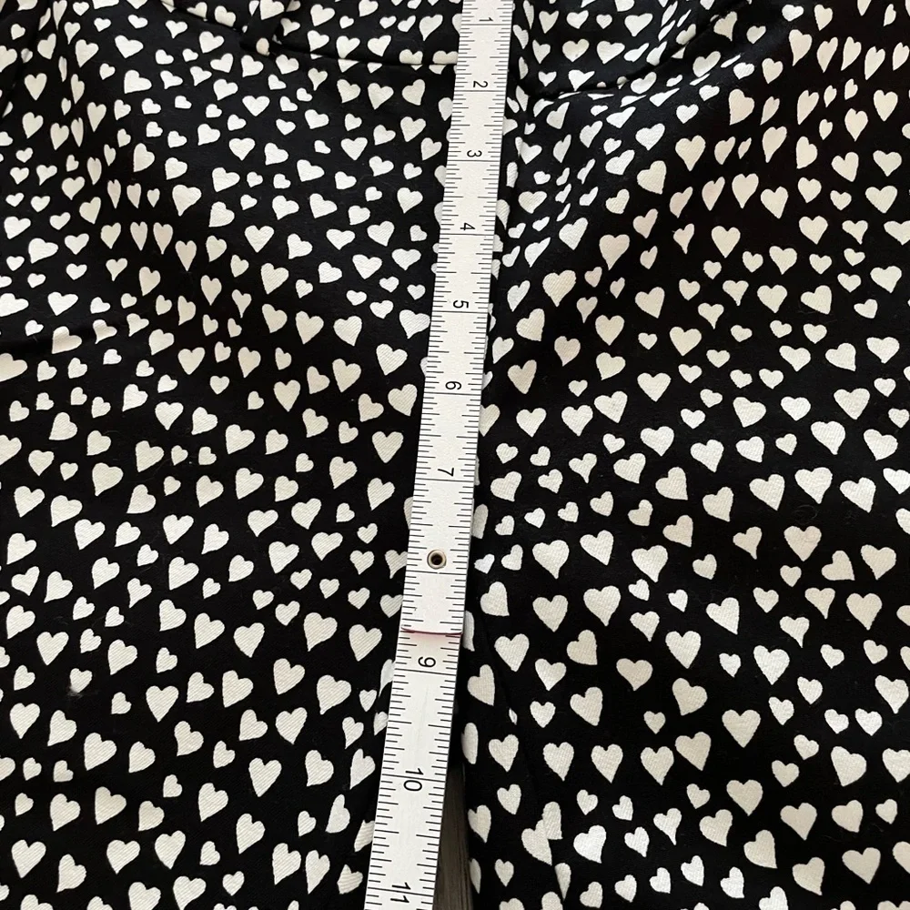 J Crew Marcantile Heart Pants size 0